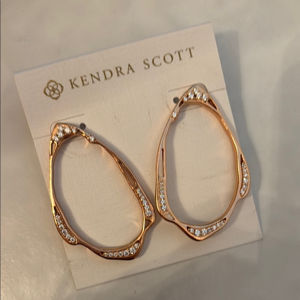 Kendra Scott Livi Earrings with Crystal Accents